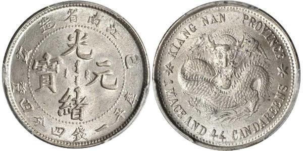 20 Cent Chine Argent 