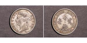 20 Cent Hong Kong Argento Vittoria (1819 - 1901)