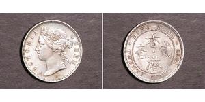 20 Cent Hong Kong Argento Vittoria (1819 - 1901)