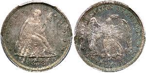 20 Cent Estados Unidos de América (1776 - ) Cobre/Plata 