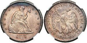 20 Cent Estados Unidos de América (1776 - ) Cobre/Plata 