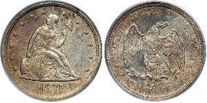 20 Cent USA (1776 - ) Copper/Silver 