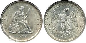 20 Cent USA (1776 - ) Copper/Silver 