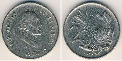 20 Cent Afrique du Sud Cuivre/Nickel 