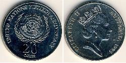 20 Cent Australie (1939 - ) Cuivre/Nickel Elizabeth II (1926-2022)