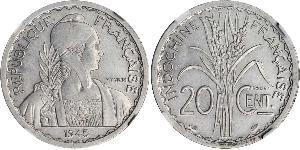 20 Cent Französisch-Indochina (1887-1954) Kupfer/Nickel 