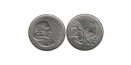 20 Cent Sudafrica Nichel 