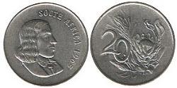 20 Cent South Africa Nickel 