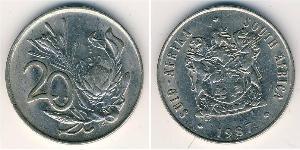 20 Cent South Africa Nickel 