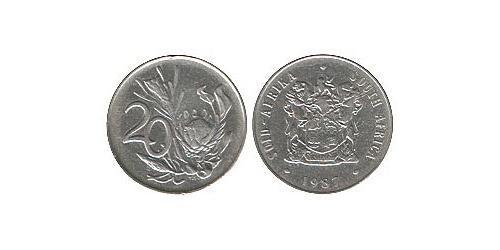 20 Cent South Africa Nickel 