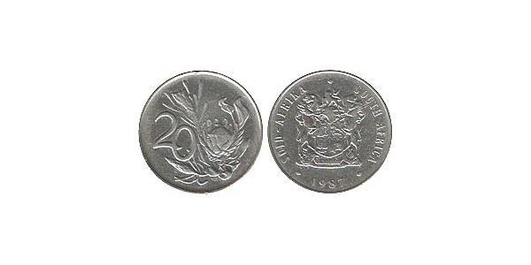20 Cent South Africa Nickel 