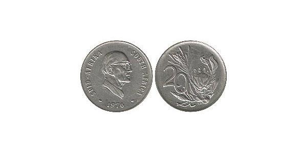 20 Cent South Africa Nickel 