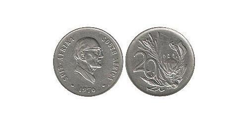 20 Cent Südafrika Nickel 