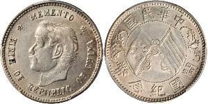 20 Cent República Popular China Plata 