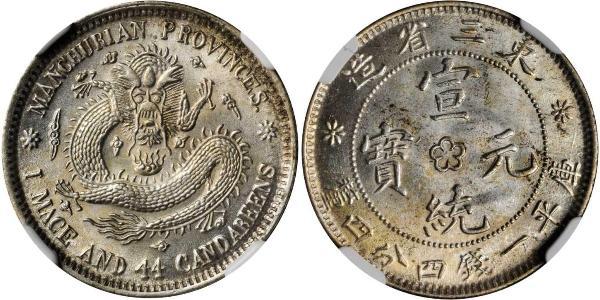 20 Cent República Popular China Plata 