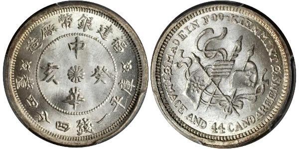 20 Cent República Popular China Plata 