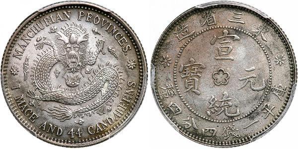 20 Cent República Popular China Plata 