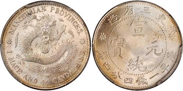 20 Cent República Popular China Plata 