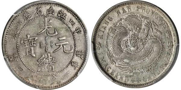 20 Cent República Popular China Plata 