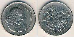 20 Cent Sudafrica Rame/Nichel 