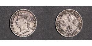 20 Cent Hongkong Silber Victoria (1819 - 1901)