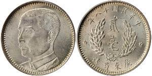 20 Cent Volksrepublik China Silber 