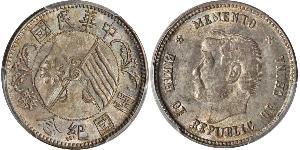 20 Cent Volksrepublik China Silber 