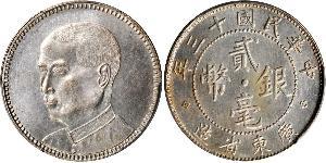 20 Cent Volksrepublik China Silber 