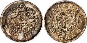 20 Cent Volksrepublik China Silber 
