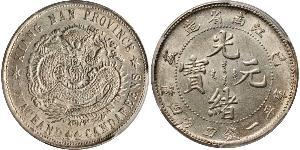 20 Cent Volksrepublik China Silber 