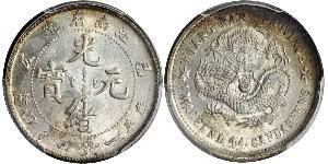 20 Cent Volksrepublik China Silber 