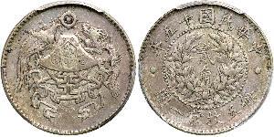 20 Cent Volksrepublik China Silber 