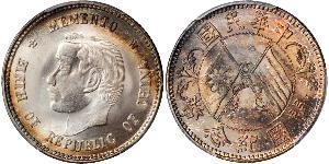 20 Cent Volksrepublik China Silber 