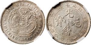 20 Cent Volksrepublik China Silber 