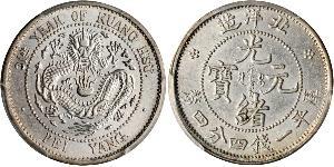 20 Cent Volksrepublik China Silber 