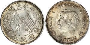 20 Cent Volksrepublik China Silber 