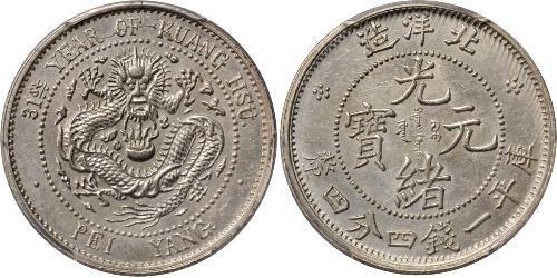 20 Cent Volksrepublik China Silber 