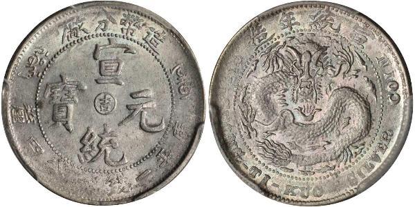 20 Cent Volksrepublik China Silber 