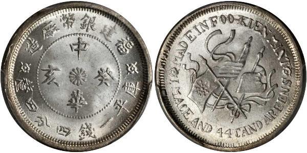 20 Cent Volksrepublik China Silber 