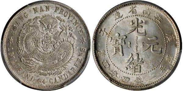 20 Cent Volksrepublik China Silber 