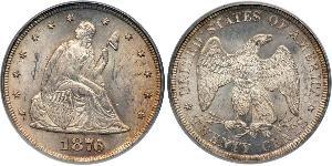 20 Cent Vereinigten Staaten von Amerika (1776 - ) Silber/Kupfer 