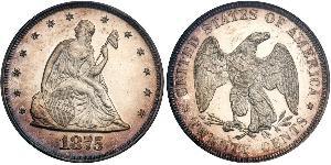 20 Cent Vereinigten Staaten von Amerika (1776 - ) Silber/Kupfer 