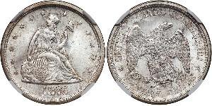 20 Cent Vereinigten Staaten von Amerika (1776 - ) Silber/Kupfer 