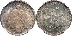 20 Cent Vereinigten Staaten von Amerika (1776 - ) Silber/Kupfer 