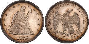 20 Cent Vereinigten Staaten von Amerika (1776 - ) Silber/Kupfer 