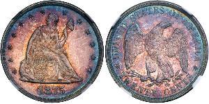 20 Cent Vereinigten Staaten von Amerika (1776 - ) Silber/Kupfer 