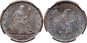 20 Cent Vereinigten Staaten von Amerika (1776 - ) Silber/Kupfer 