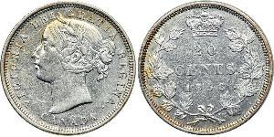 20 Cent Canada Silver Victoria (1819 - 1901)