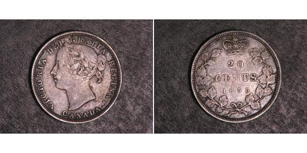 20 Cent Canada Silver Victoria (1819 - 1901)