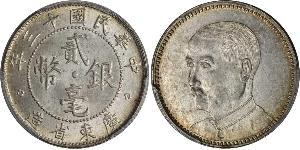 20 Cent China Silver 